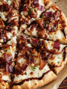 Barbecue Bacon Pizza
