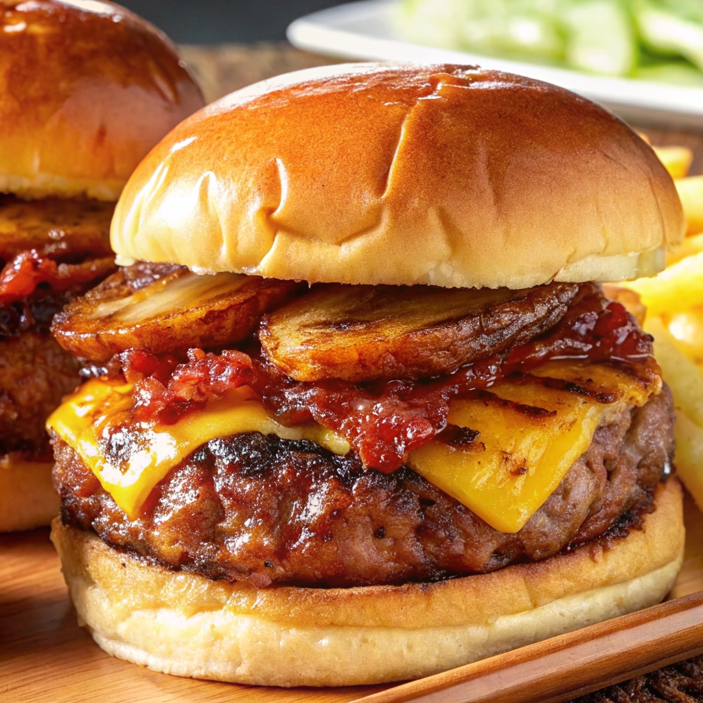 Pineapple Bacon Burger