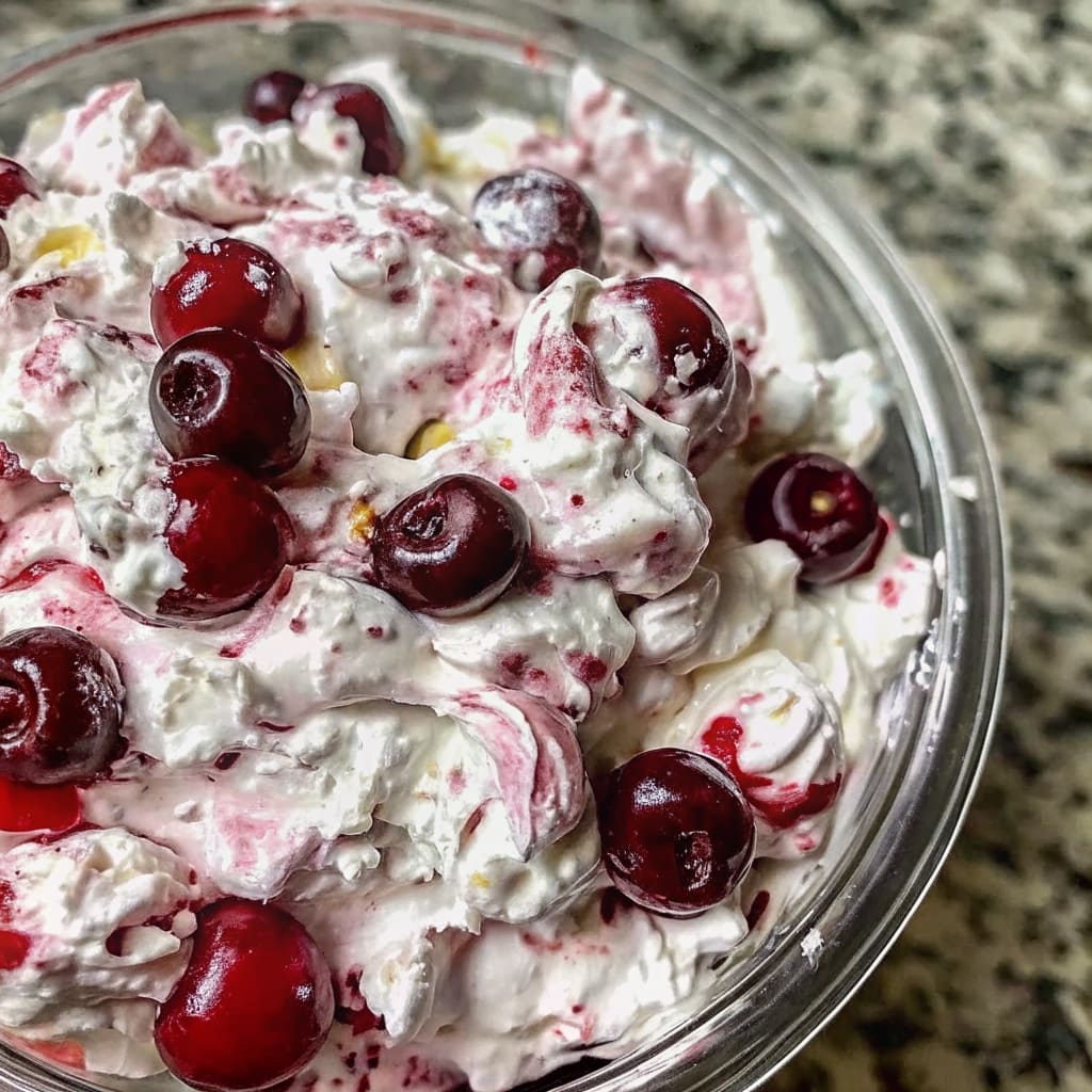 Cherry Cheesecake Fluff
