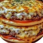 Old School Pizza Burgers