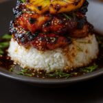 Hawaiian Huli Huli Chicken Stack