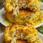 Crab-Stuffed Cheddar Bay Biscuits with Tangy Lemon Butter