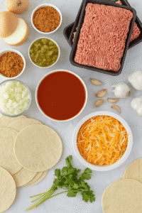 Ground Beef Enchilada Casserole