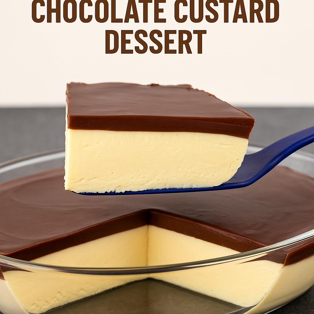 No-Bake Chocolate Custard Dessert