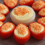 Cheesecake Deviled Strawberries