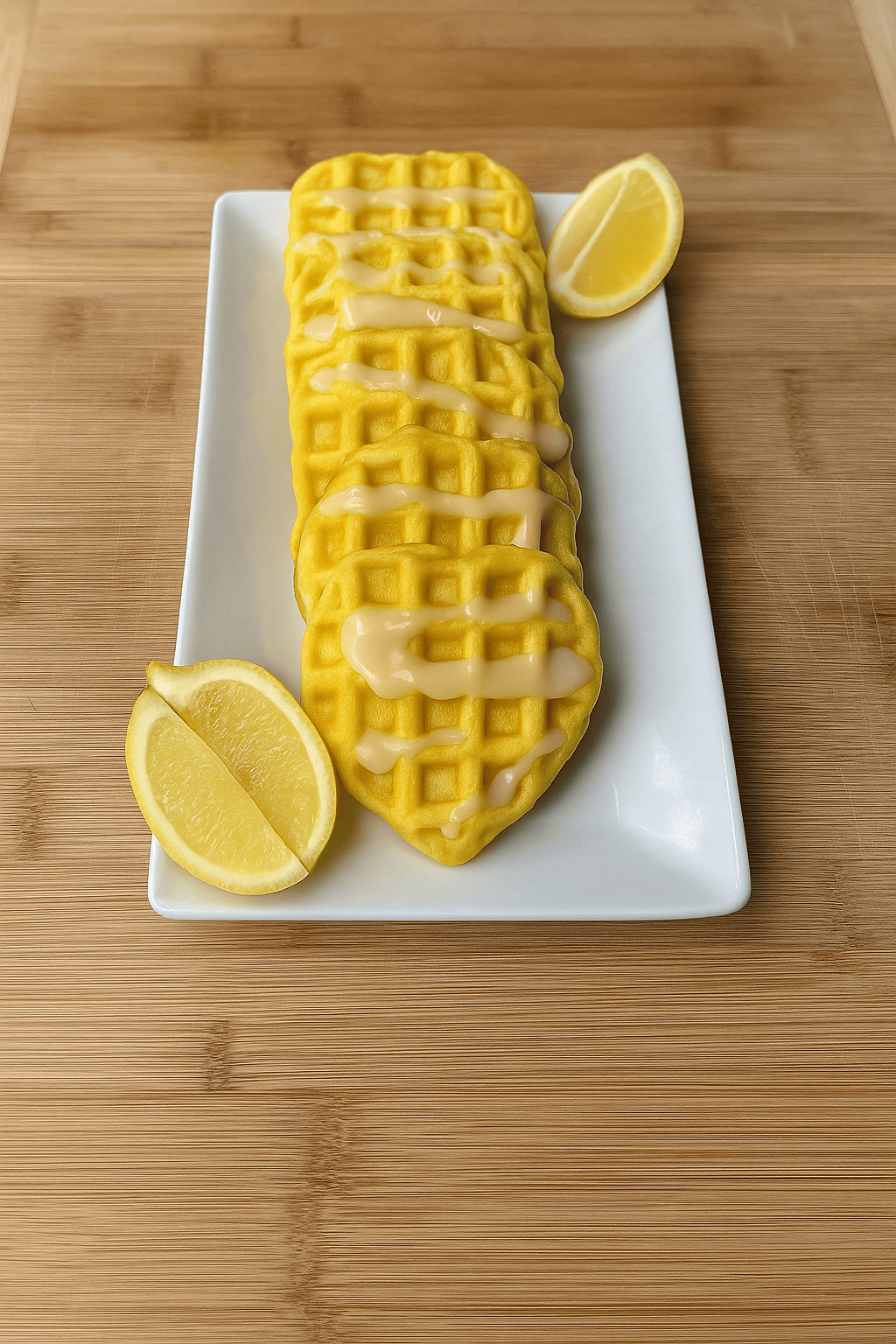 Lemon Drizzle Waffles