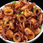 Spicy Garlic Butter Fried Calamari