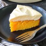 French Yogurt Cake with Creamy Topping