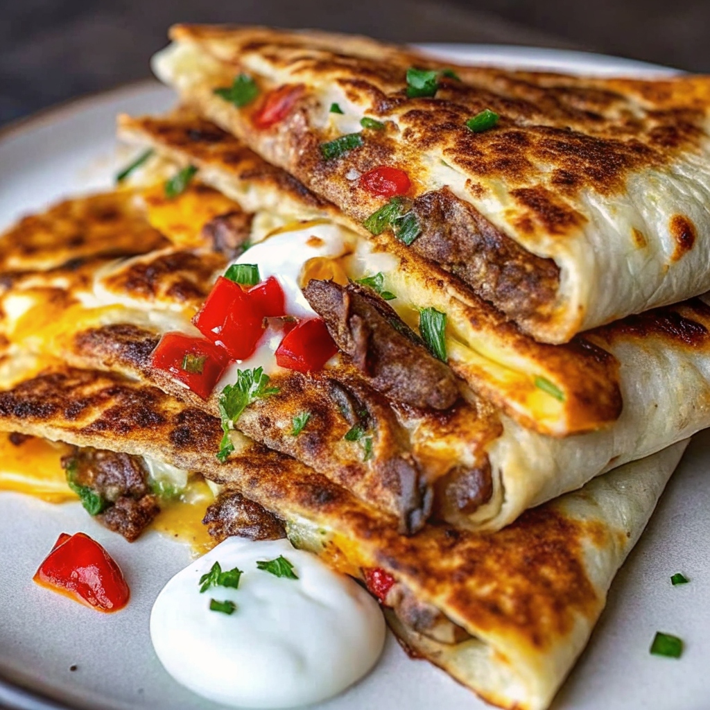Steak & Cheese Quesadillas