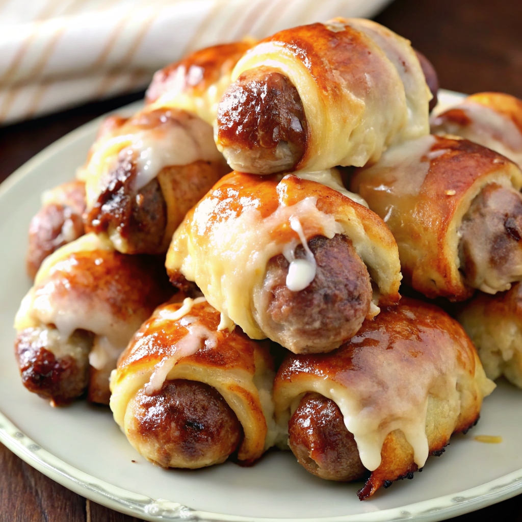 Breakfast Pigs in Cinnamon Blankets