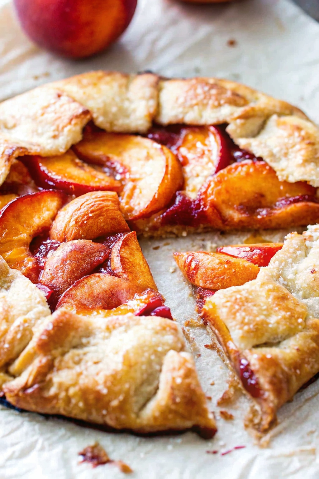 Rustic Peach Galette Recipe
