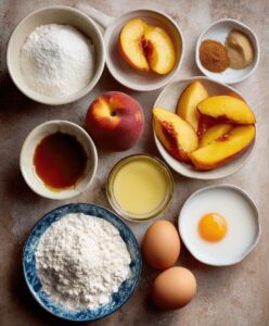 11 Caramel Peach Upside‑Down Pancakes