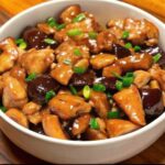 1 Stir-Fried Chicken with Shiitake Mushrooms