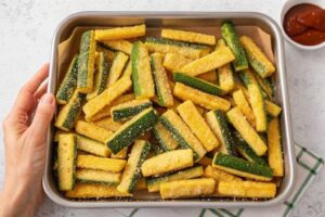 Healthy Zucchini Fries