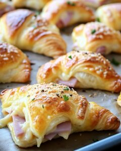 Ham and Cheese Crescent Rolls