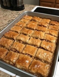 Christmas Baklava Recipe