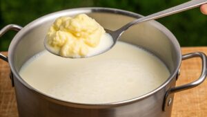 homemade cheese with 3 ingredients