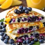 Blueberry Breakfast Quesadillas