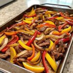 Sheet Pan Beef Fajitas
