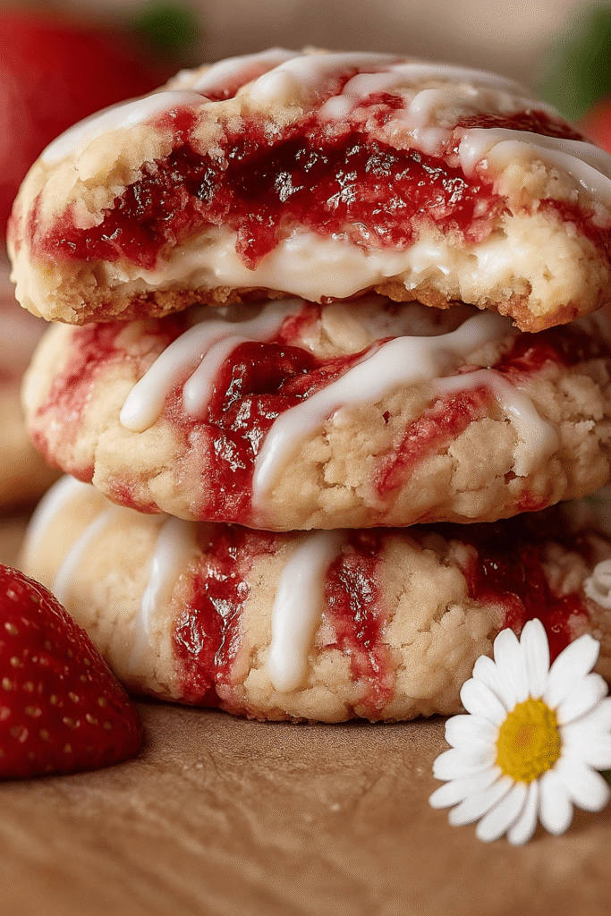 Strawberry Cheesecake Cookies Recipe