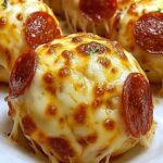 Pepperoni Pizza Bombs