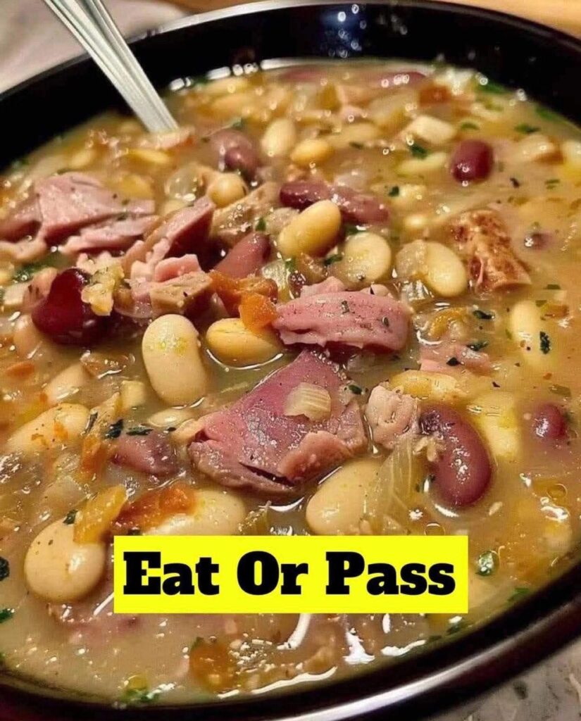 Hearty Bean Soup with Ham Hock