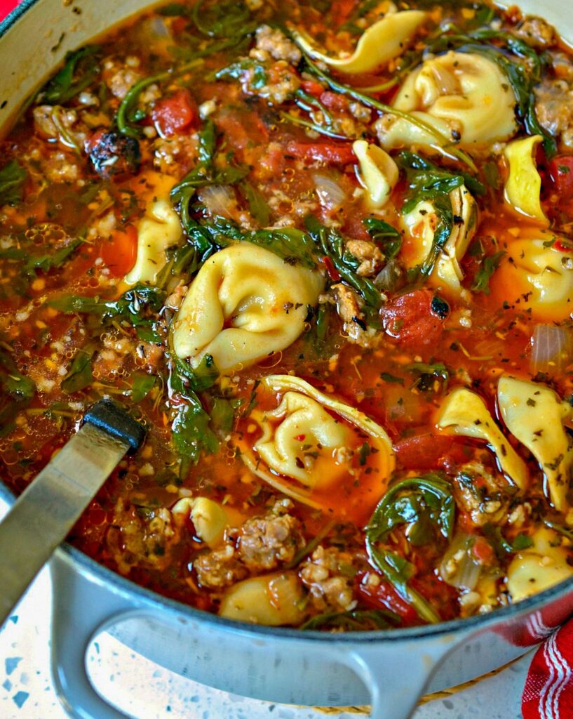 Sausage Tortellini Soup Recipe