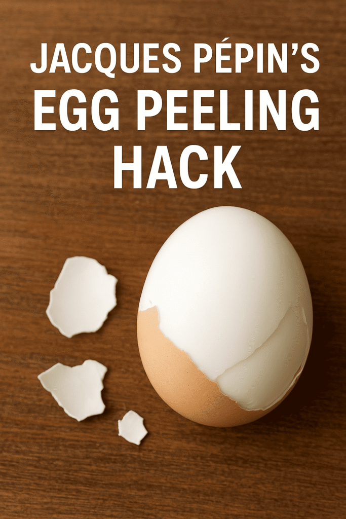 The Secret to Perfectly Peeled Hard-Boiled Eggs