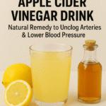 Garlic, Lemon & Apple Cider Vinegar Drink