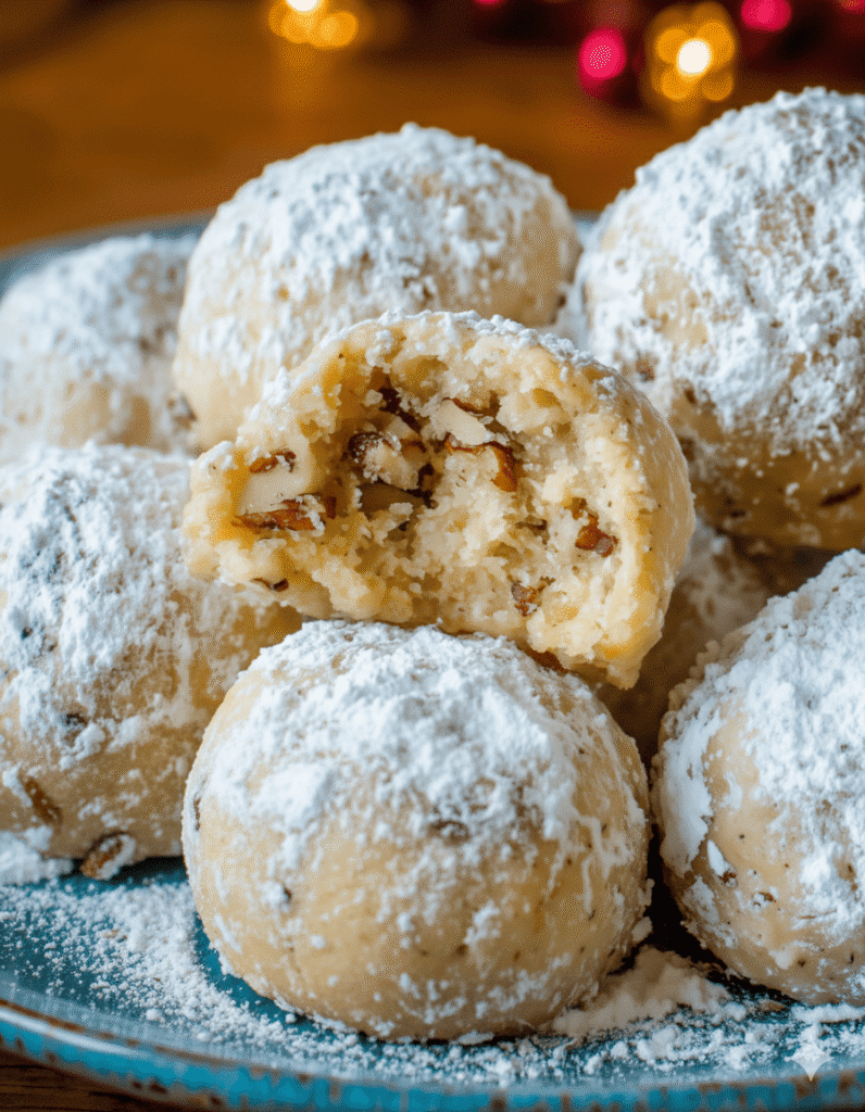 Pecan Cookie Balls