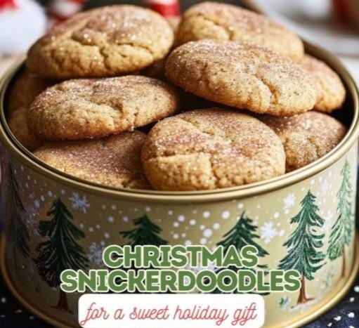 Christmas Snickerdoodles