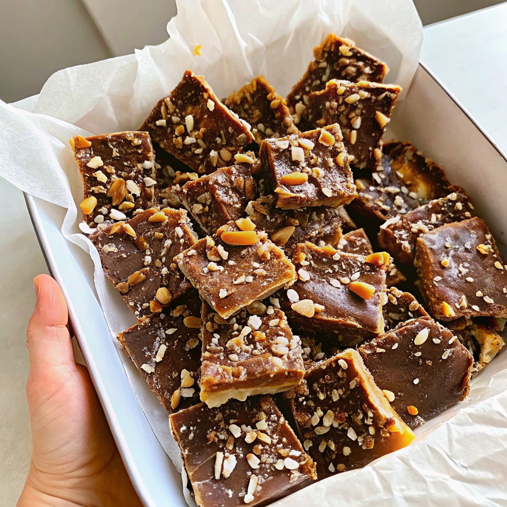Homemade English Toffee Recipe