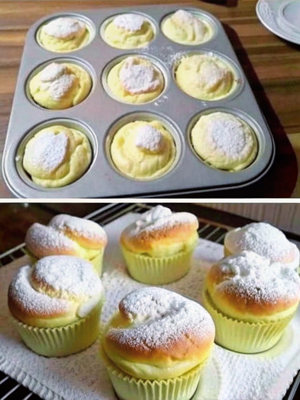Delicious Soufflé Cups (Classic Vanilla or Chocolate)