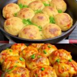 Delicious Cheesy Skillet Potatoes