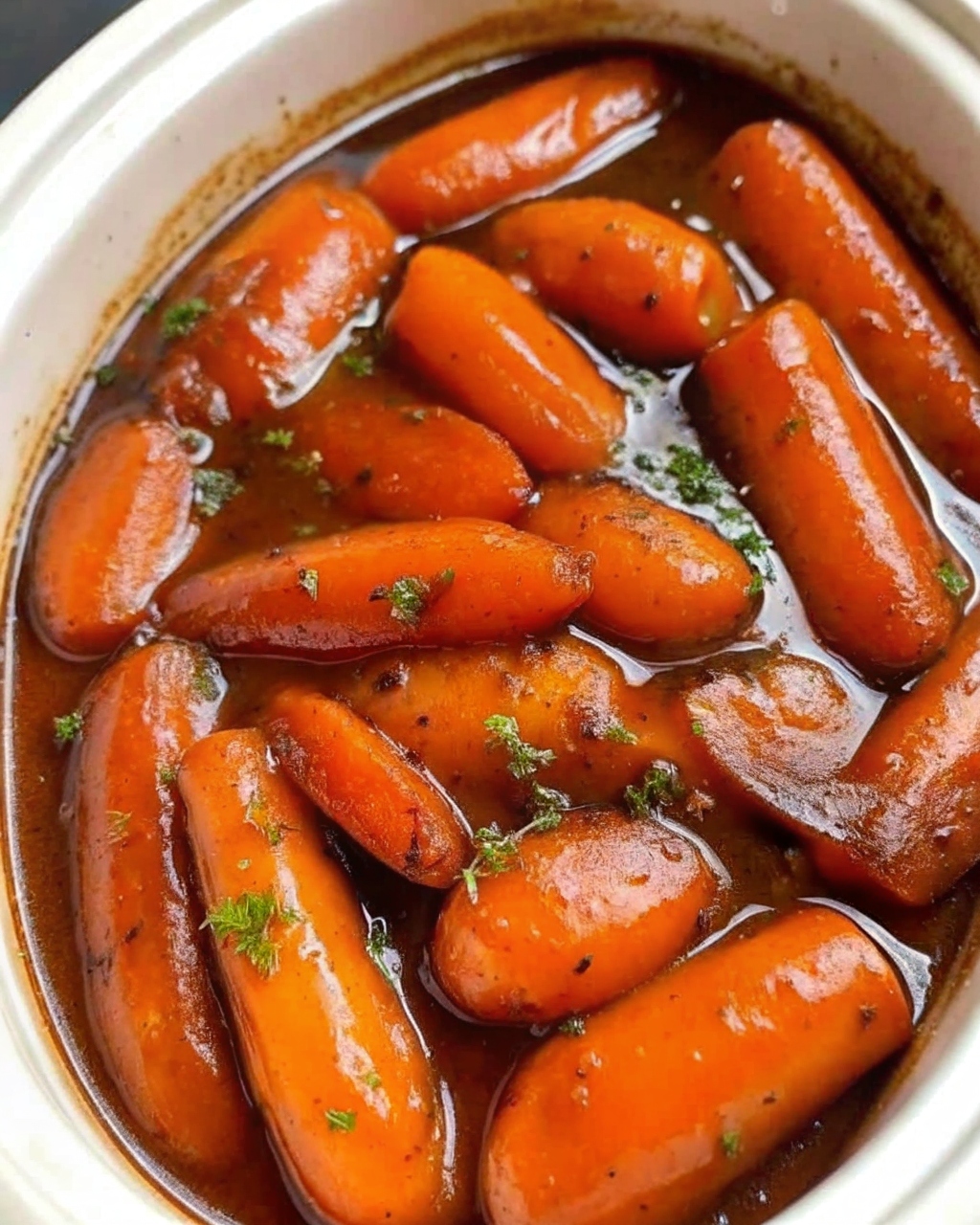 Slow Cooker Amish-Style Glazed Carrots