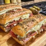 Baked Italian Sub Sandwiches