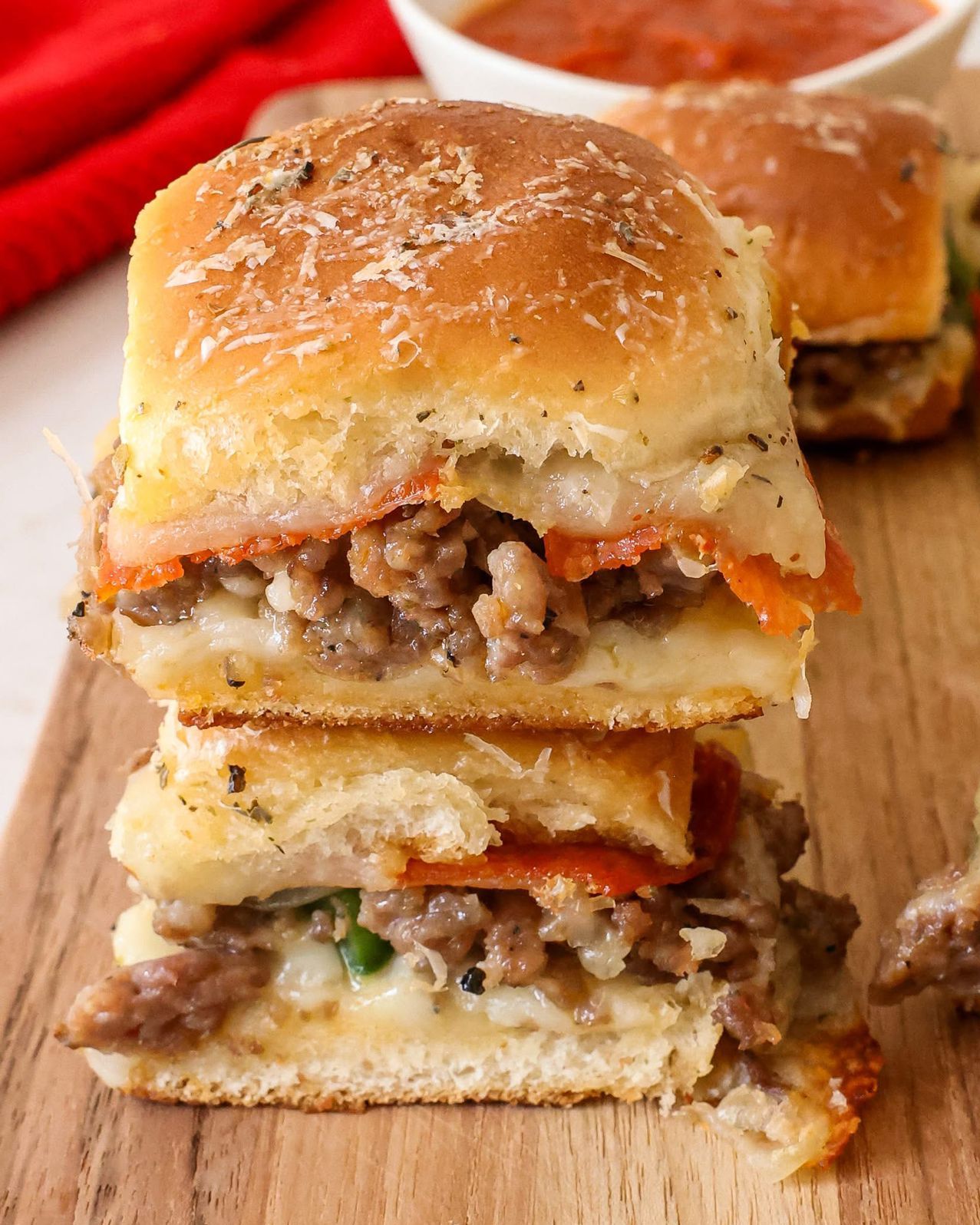 Easy Pizza Sliders Recipe