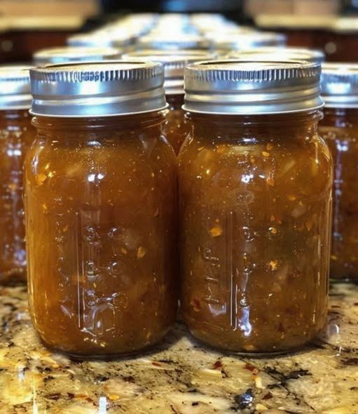 Slow Cooker Apple Sweet Chili Jam