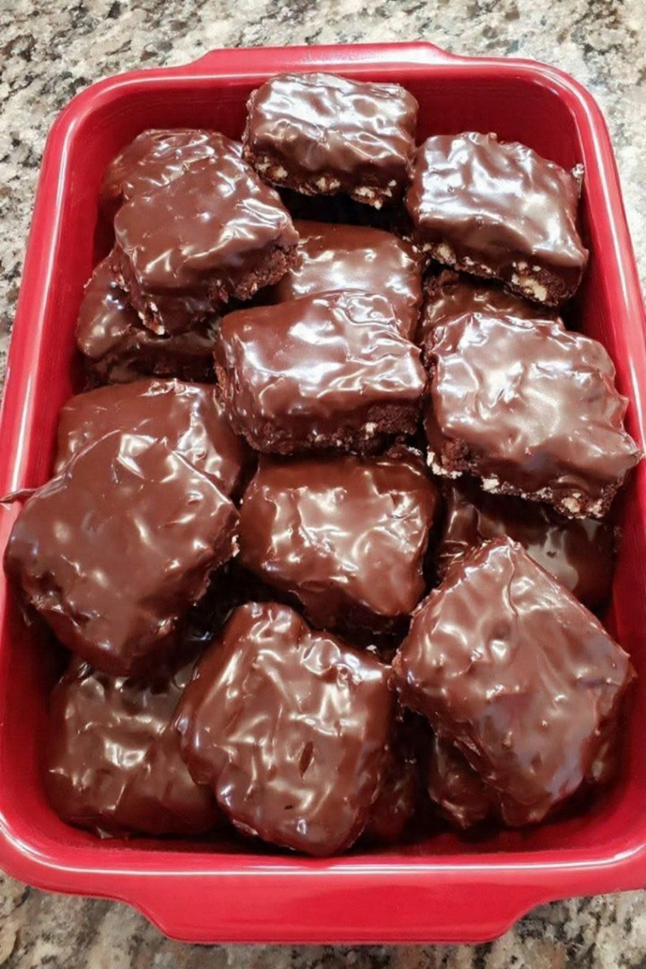 Chocolate-Covered Brownie Bars