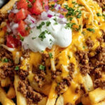 Loaded Cheese Beef Fries