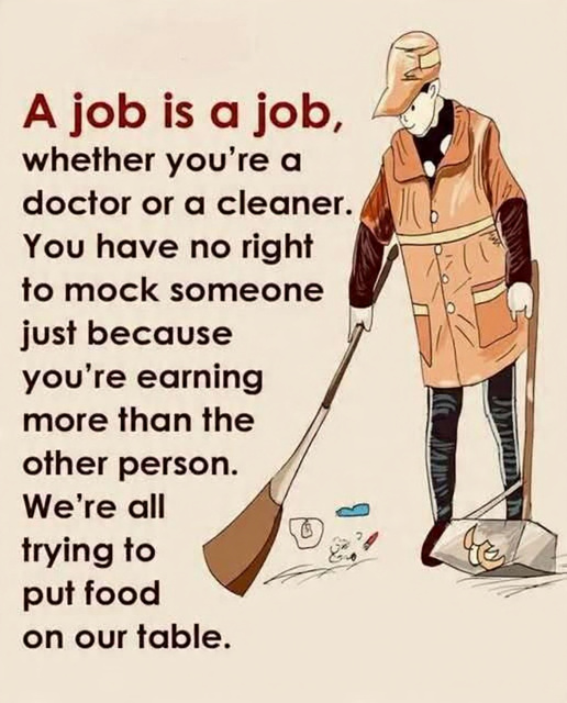 A Job Is a Job: Why Every Profession Deserves Respect