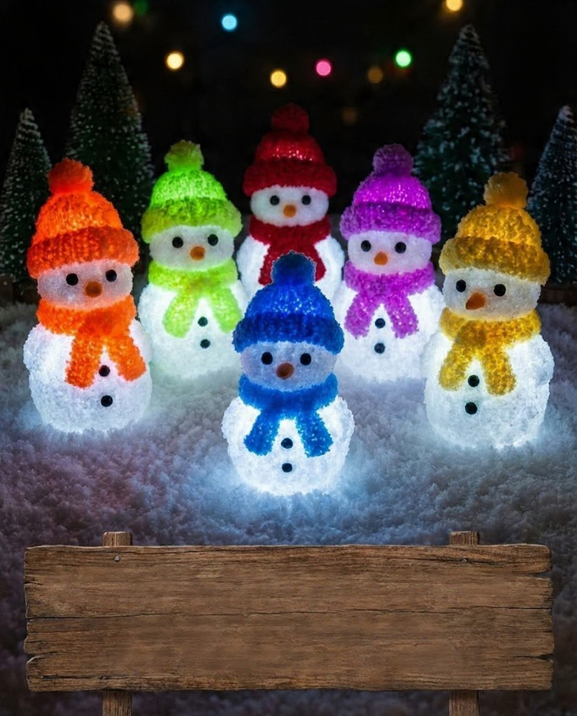 Make Your Own Glow-in-the-Dark Snowman at Home