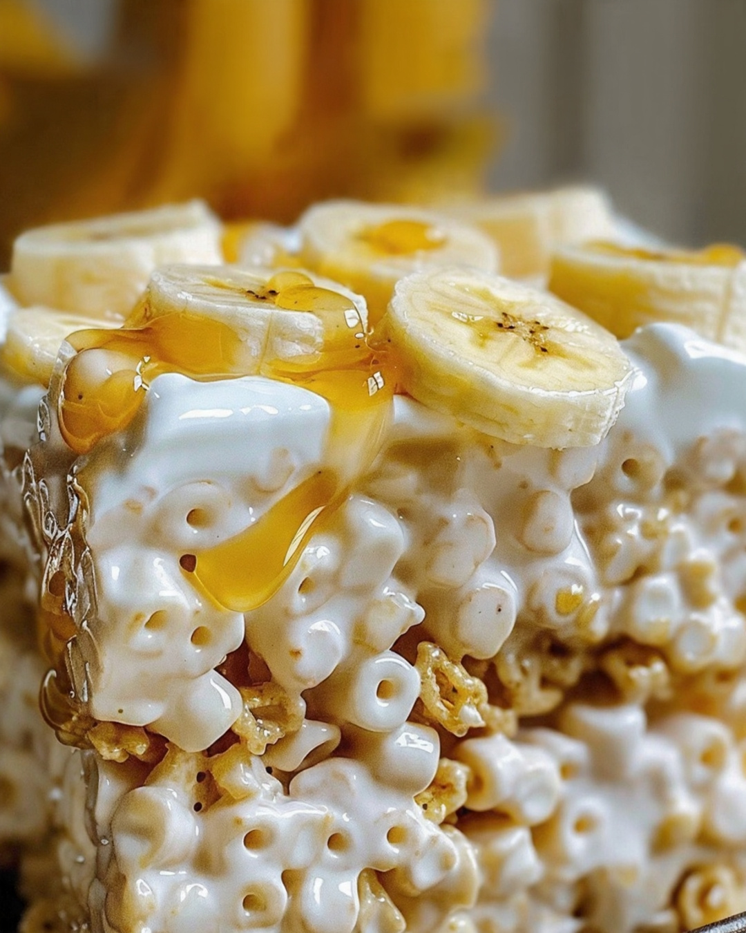 Banana Pudding Rice Krispie Treats