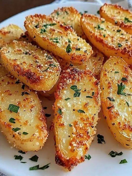 Baked Garlic Parmesan Fries