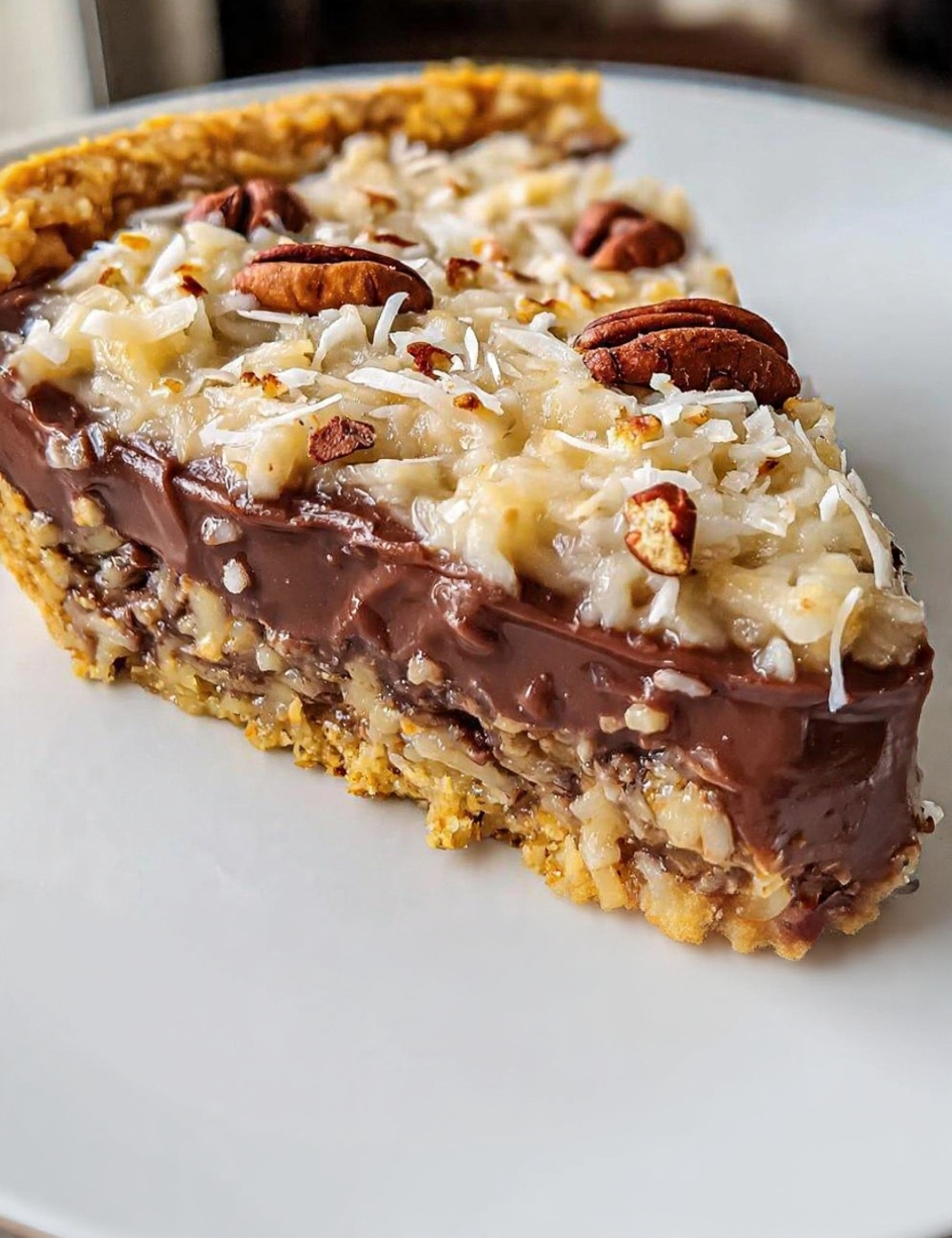 No-Bake German Chocolate Pie