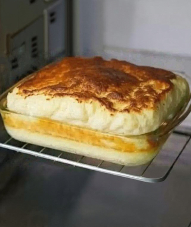 Fluffy Baked Milk Soufflé