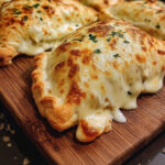 Baked Chicken Alfredo Calzones