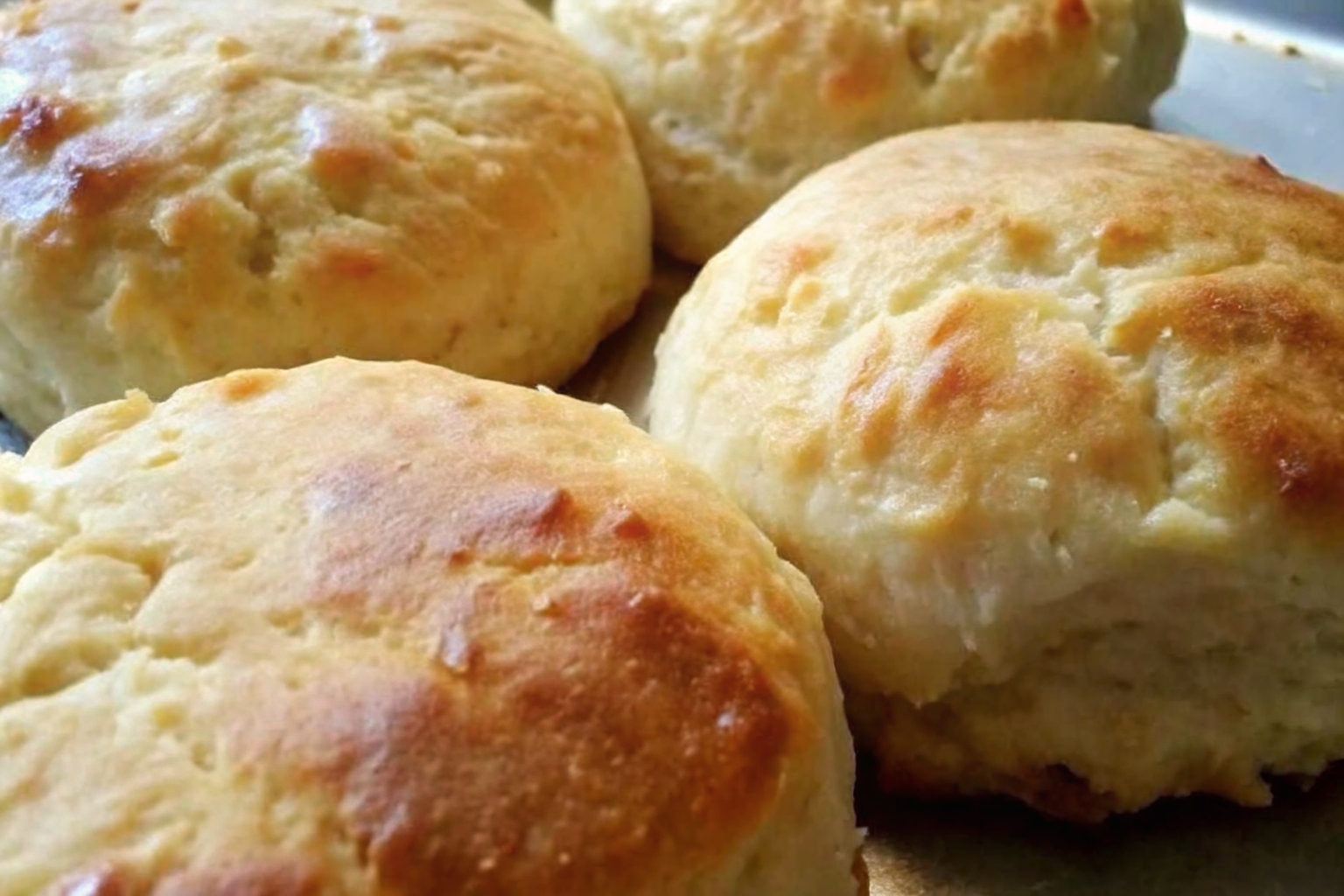 Buttermilk Biscuits with Honey Butter Glaze