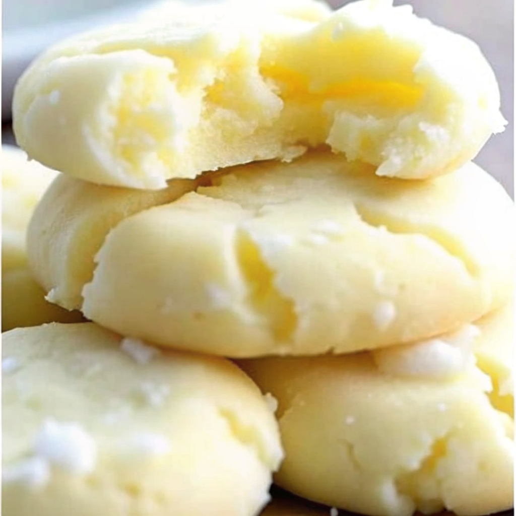 Zesty Lemon Meltaway Cookies