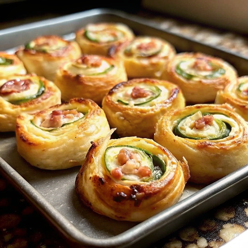 Jalapeño Popper Bacon Pinwheels